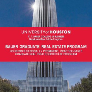 Graduate Real Estate Program, GREP, at University of Houston