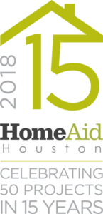 HomeAid 50 in 15 logo