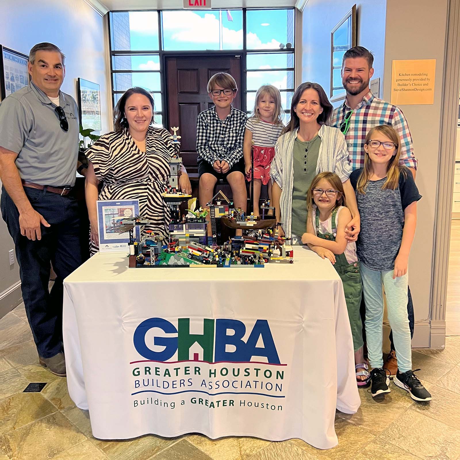 Featured image for “First-Place LEGO Design on Display at GHBA Office”